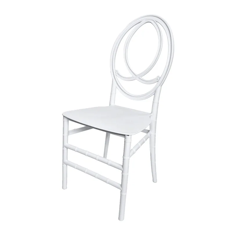 Hot sale hotel plastic frame colorful waiting dining chair luxury modern pp chair wedding events plastic stacking chair