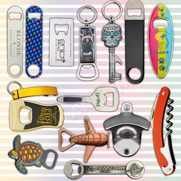 Factory Personalized Openers Custom 3D Plane Copper Metal Airplane Souvenir Bottle Opener wedding Airplane