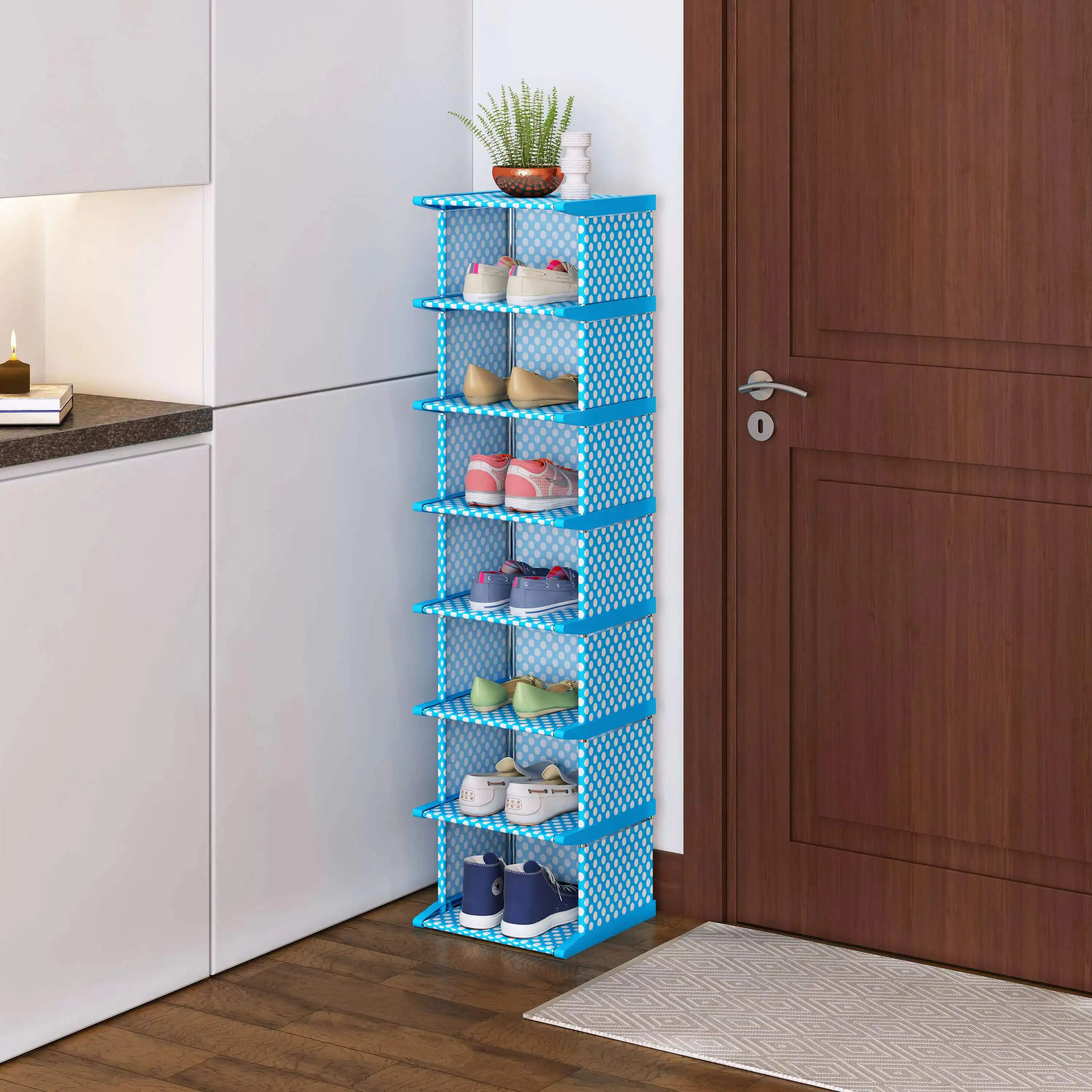 Narrow style dormitory household storage artifacts into the household rental storage layered clapboard shoe cabinet