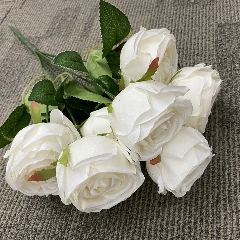 Wedding decorations of simulated rose bouquet home furnishings hotel decoration artificial flowers