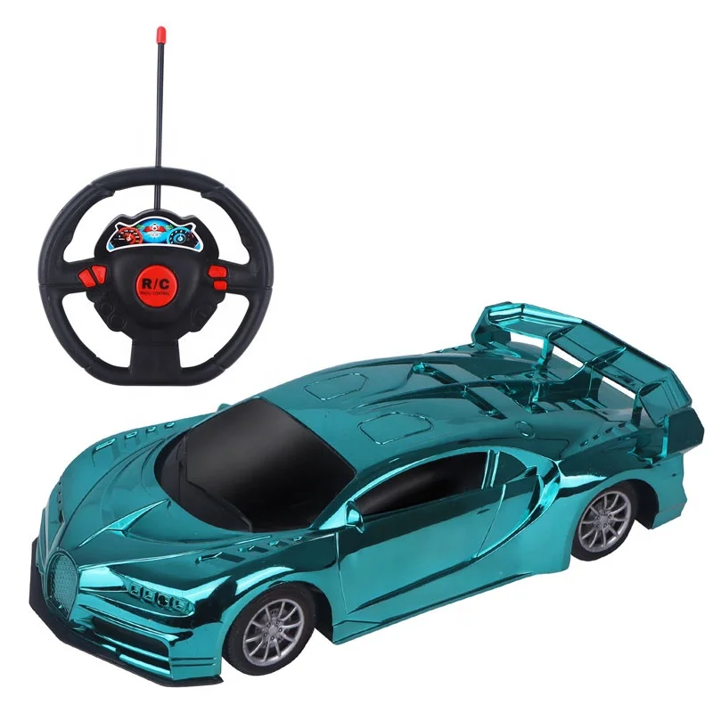 rc sport vehicle toys 4 channel electroplate model cars 1/18