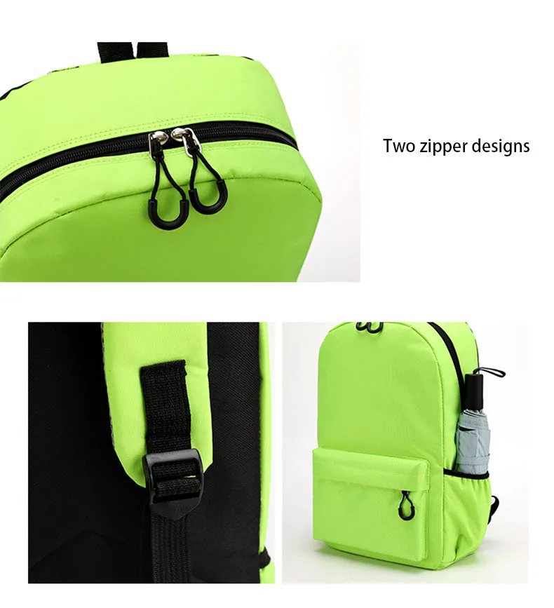 2024 Wholesale Custom 420d Polyester Children Bookbag Large Capacity Casual School Book Bag for Kids