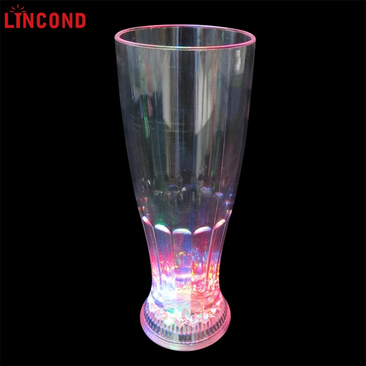 OEM Price Colorful 180ML Plastic Glass Glowing LED Cup High Quality