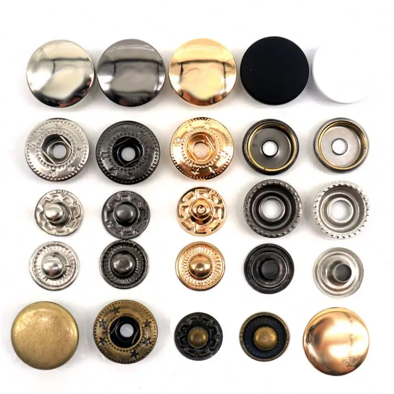 Fancy shirt  rivet garment custom metal snap button sewing accessories metal buttons