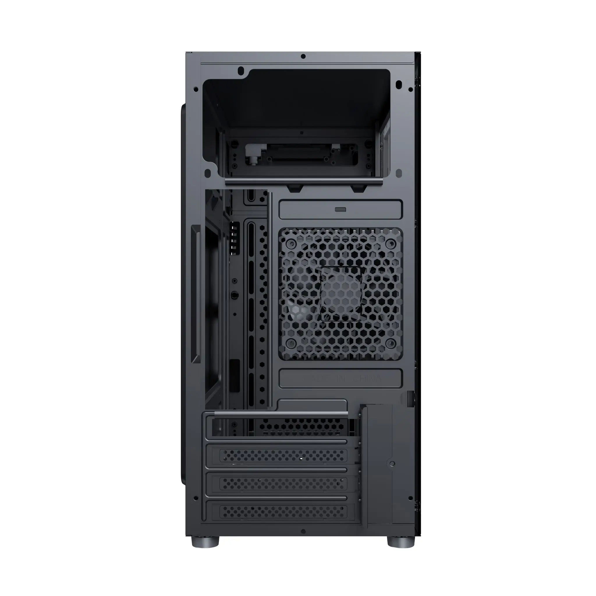 computer case mid tower office working suitable atx pc case oem custom elegent front panel black