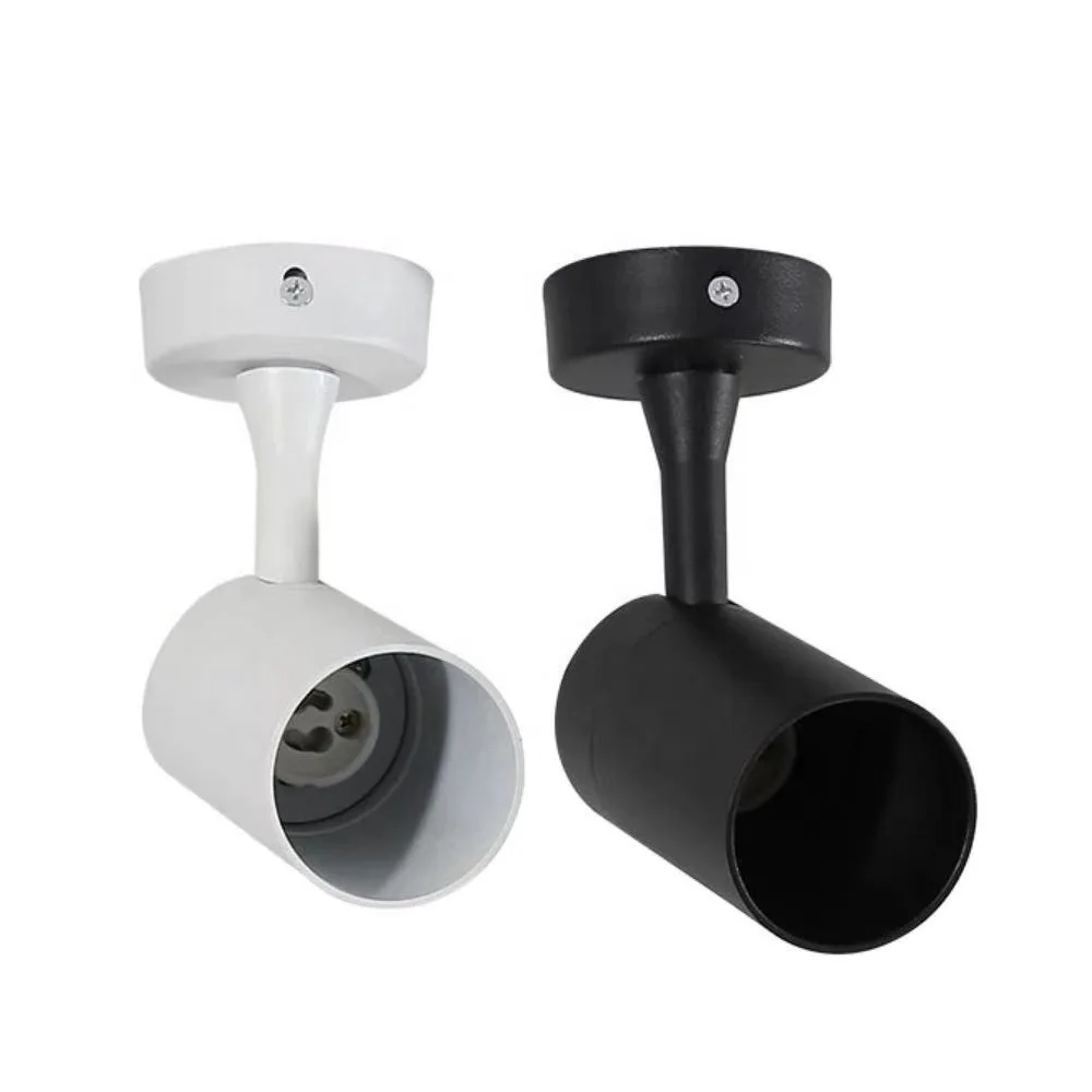 Asian style surface mounted ceiling gu5.3 lamp holder COB led spot track light  fixture gu10 fixture mr16 housing