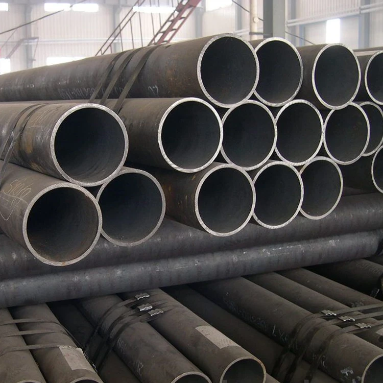 High Quality Carbon Steel Pipe Tube A53 Sch40 Q235A Q235B Q345 Black Round Extruded Carbon Steel Pipe / Tube