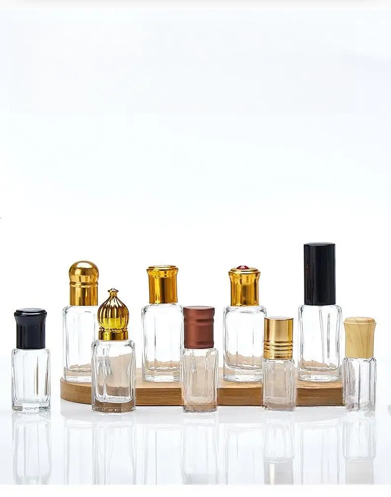 3ml 6ml 12ml roll on perfume glass bottle