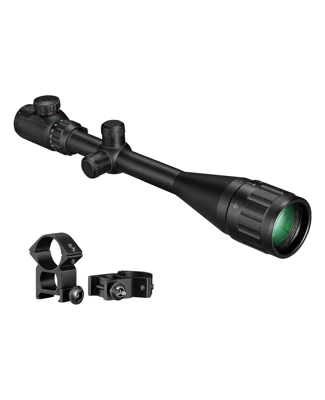 6-24x50AOE OEM Optics Long Range Scopes Red And Green Illuminated Scope Sight