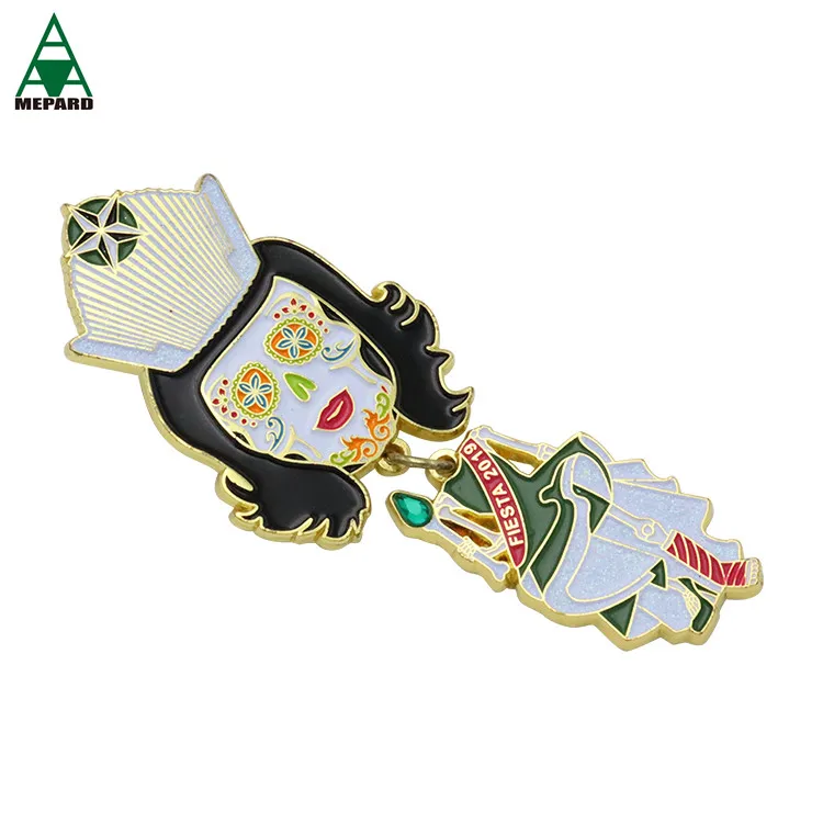 Высококачественный металлический брелок Medalcrafts с логотипом на заказ оптом