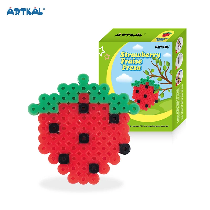 Genuine Perler Beads Toy Fruit Set Project Pattern Patter kids learning toys 5mm Hama Beads Set China