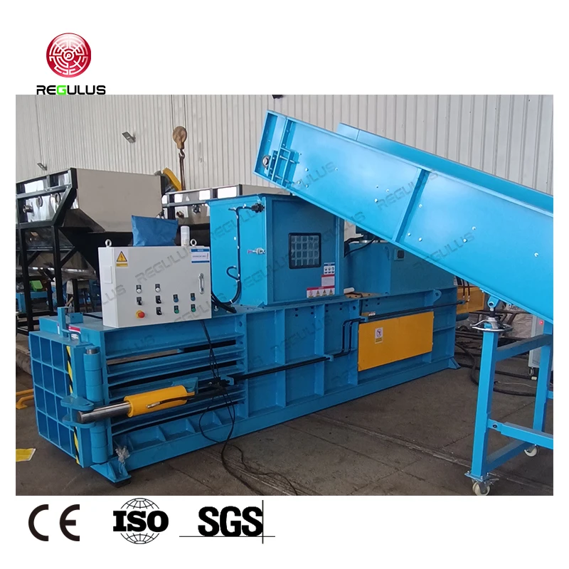 HDPE Pallet Cover Films Jumbo Bags Reusing Crushing Floating Washing Squeezing Drying Baling Plastic Recycling Machine Line
