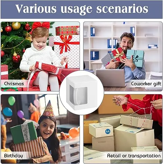 Custom Gift Packaging Box Blank Coffee Mugs White Cups Gift Wrapping Gift Boxes for Sublimation Mugs Transparent