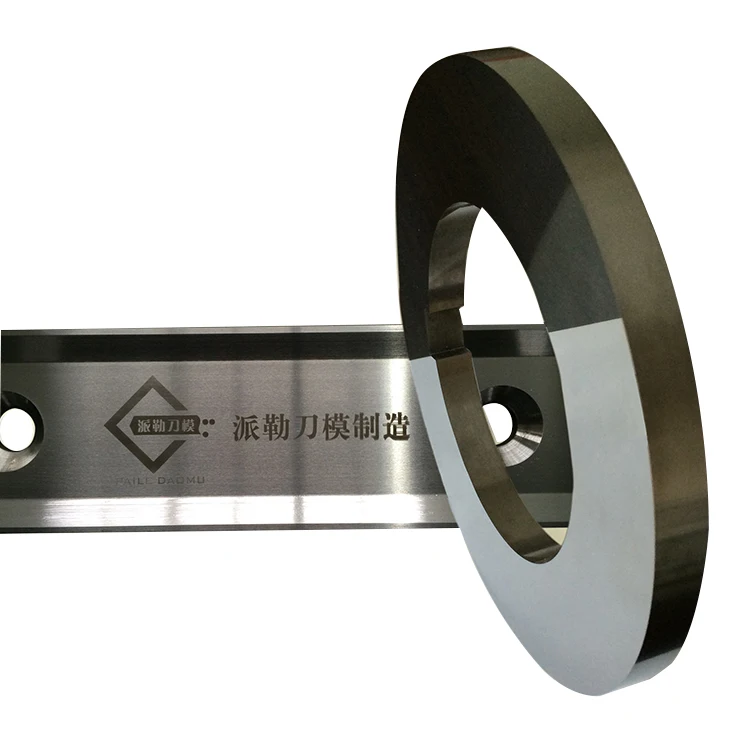 Plastic cutting machine rubber tyre shredder blades and knives