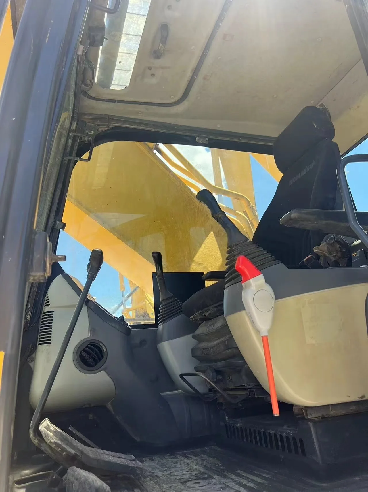 Оригинальный 40-тонный подержанный экскаватор komatsu pc400 ~ 8 для земляных и горных работ