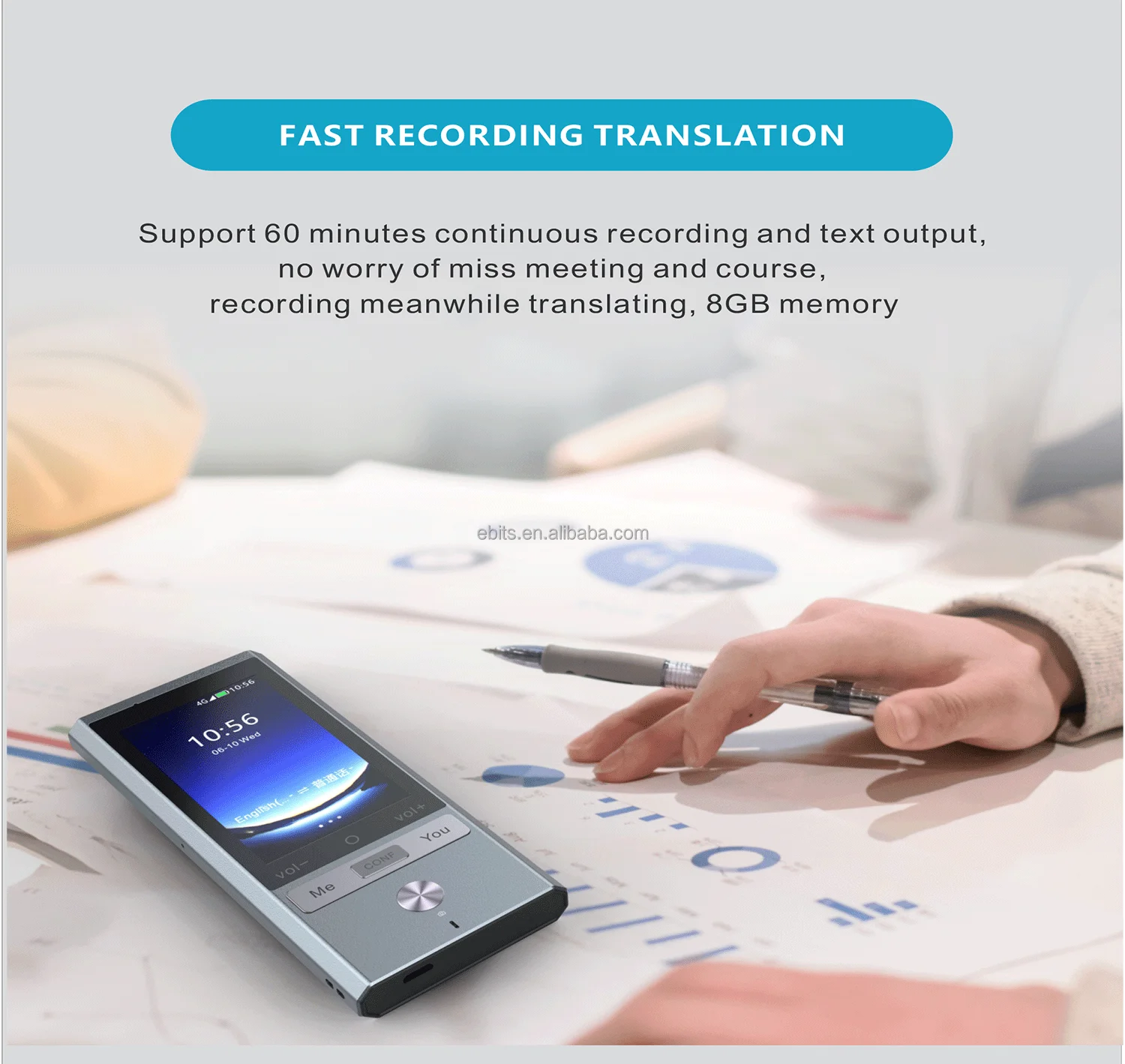 Professional chatgpt translator 4G Translator Online and Offline Wifi 109 Languages Wifi Smart Translator