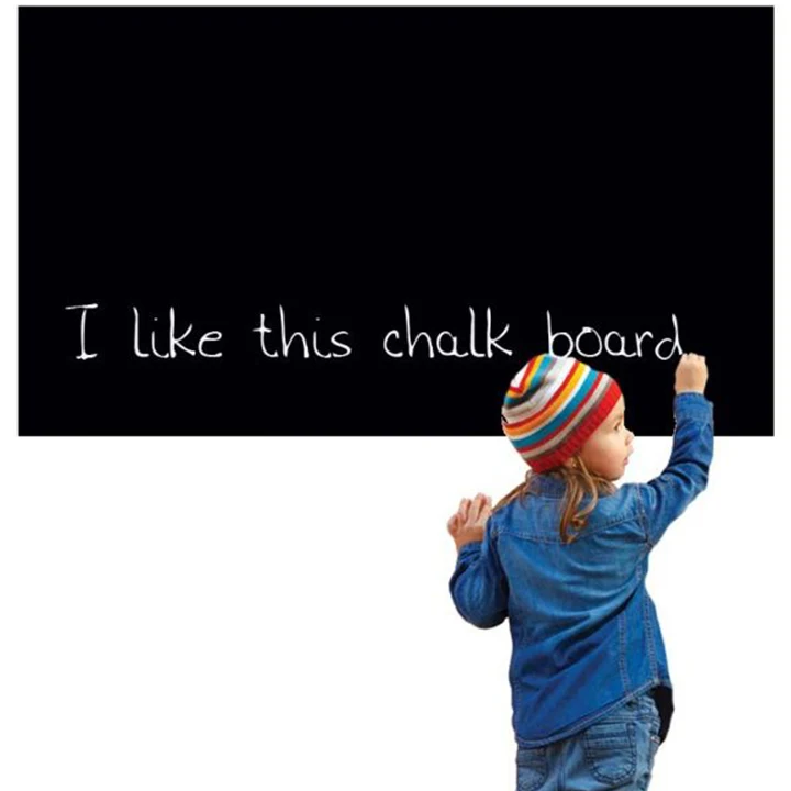 School Classroom Furniture Chalkboard Wall Sticker Wall Decal Blackboard Wallpaper Large Chalkboard Contact Paper