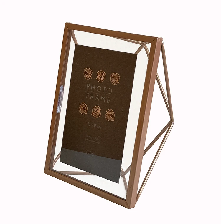 Design Custom Metal Desk Photo Fashion  Hot Sale Kids Girl Or Family Photo Frame