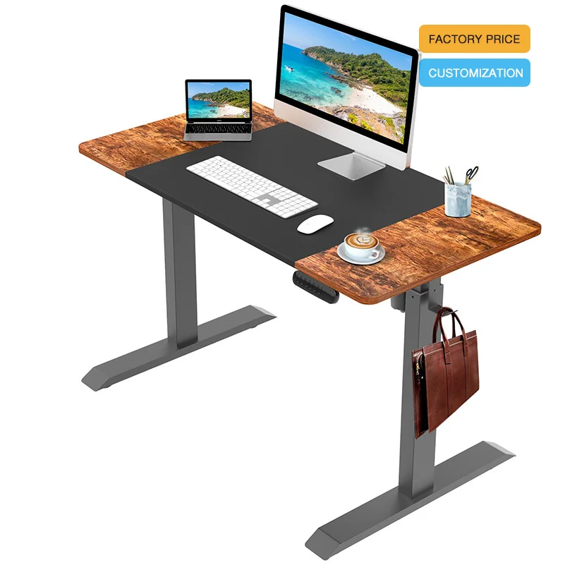 Electric Height adjustable Standing Sit Stand Gaming Desk for Gaming