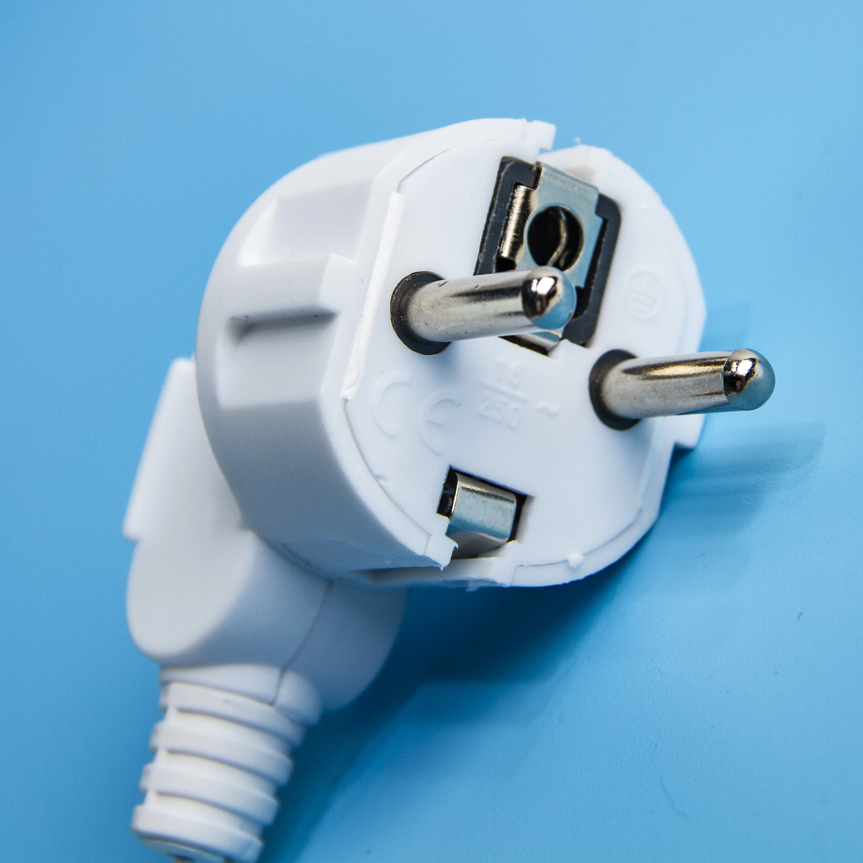 Best Conductive PU Esd grounding cord with USA/EU  plug portable connect with earthing cord for silver bed sheet