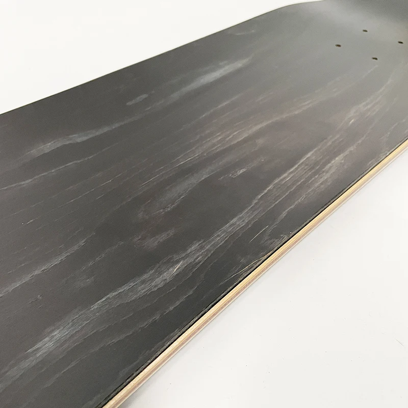 87cm maple land surfboard longboard black double warp electric skateboard board surface