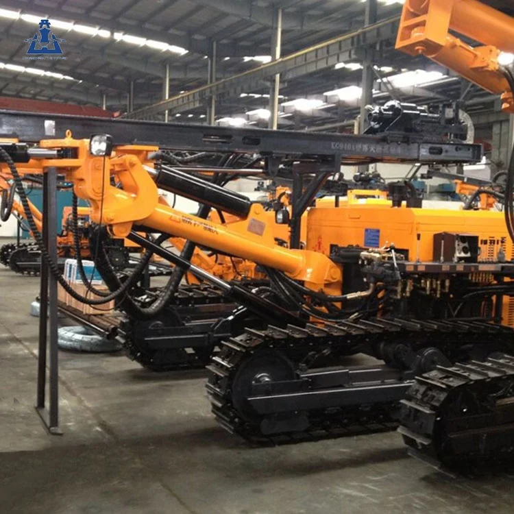 Chinese Brand kaishan High effencicy Mine Blasting Hole Mobile DTH Mine Drilling Rig