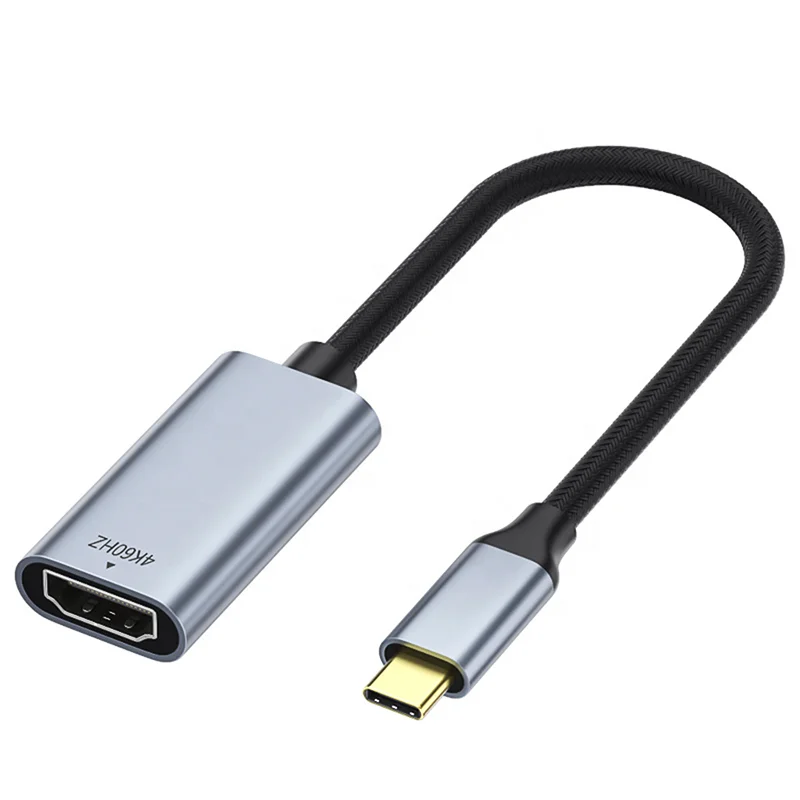 USB C to HDMI Adapter Cable 4K 60Hz USB Type C to HDMI Converter for HDTV MacBook Pro Air Dell XPS Surface iPad Pro
