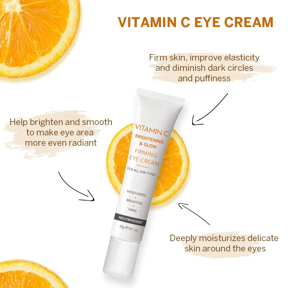 Private Label Brightening Anti Aging Under Wrinkle Remove Dark Circles Eye Cream