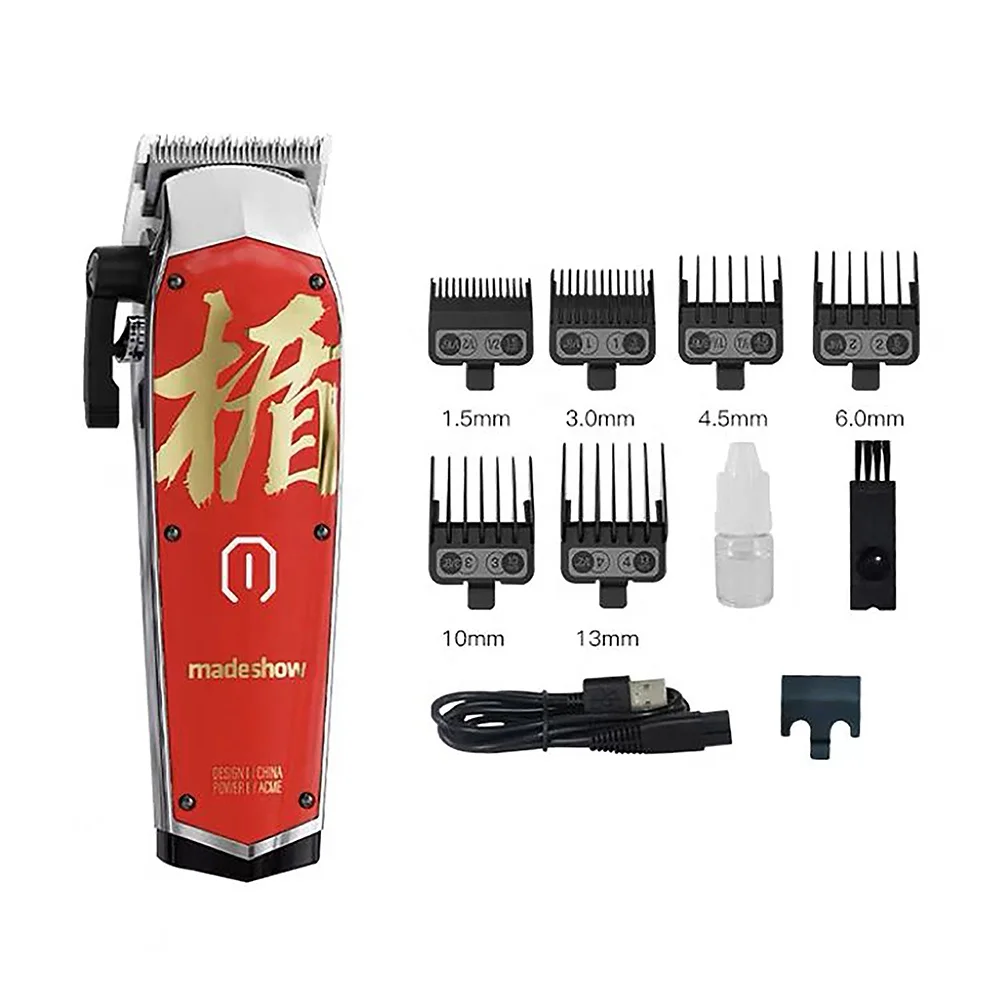 Madeshow 2022 New Model Rechargeable Hair Cutting Machine Hair Clippers