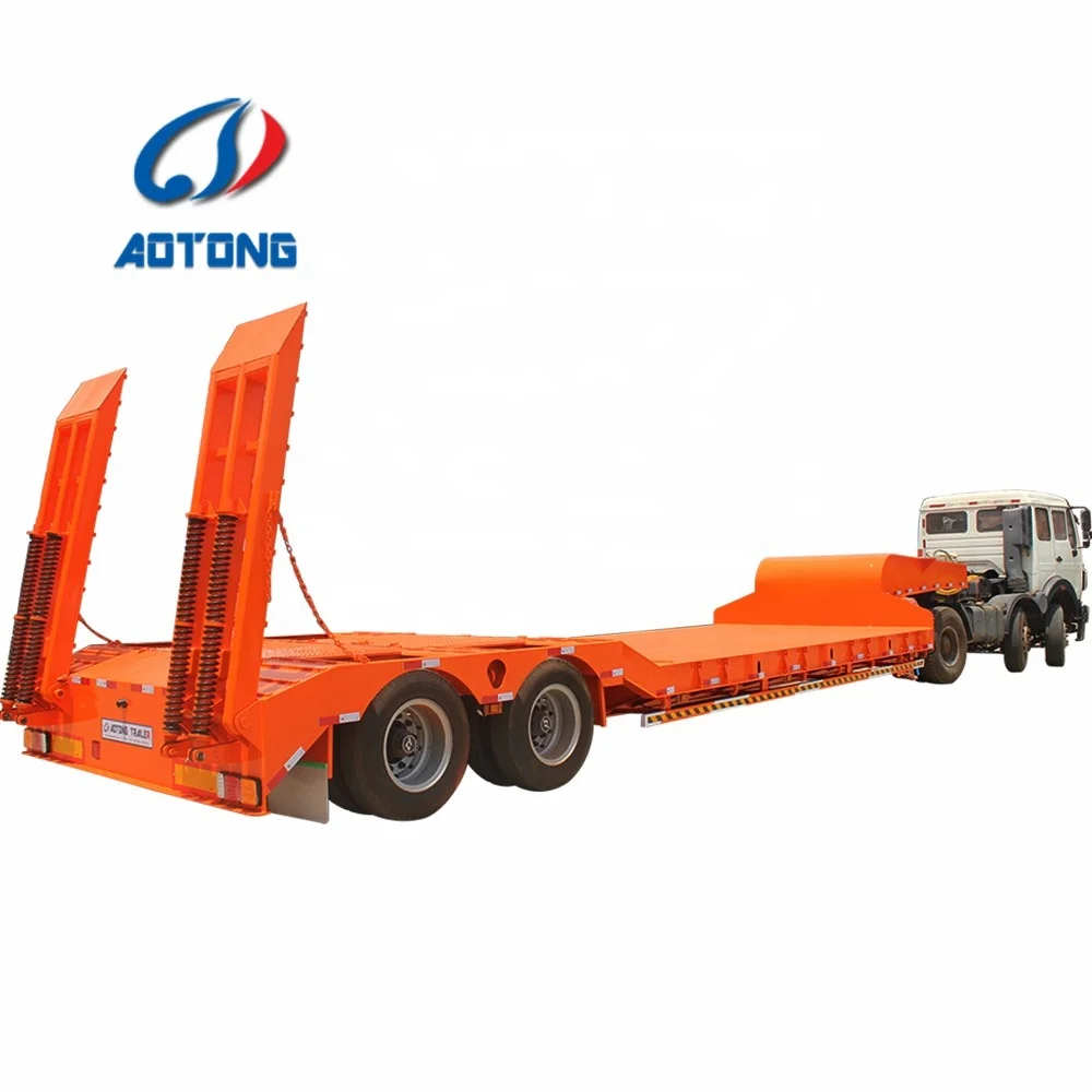 Фабрика питания 2 линии 4 оси 3 6 осей тяжелых Lowbed Lowboy 80 тонн 100ton 120ton низкая кровать полуприцеп грузовик