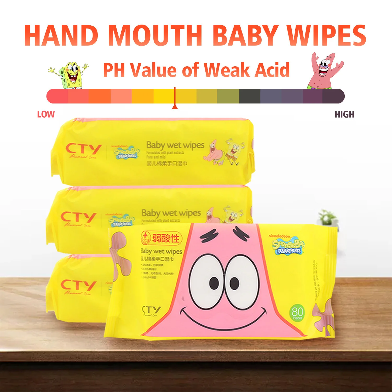 2024 Hot Sale Private Label Eco Friendly Non-woven Natural Baby Wet Wipes Warmer For Children