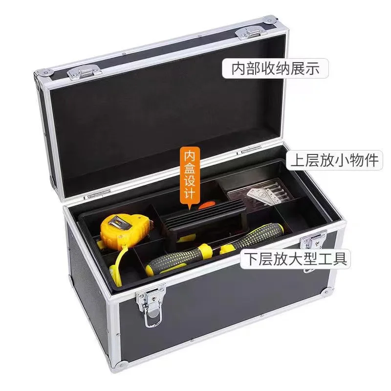 Portable Flight Case Customized Aluminum Wireless Microphone Dj Box For Ballroom Camera Stage