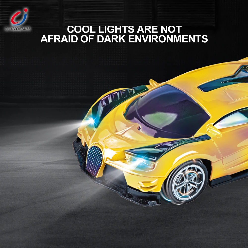 Chengji high speed rc light remote control cars 4x4 working colorful spray lights 1/20 vehicle rc scale model car