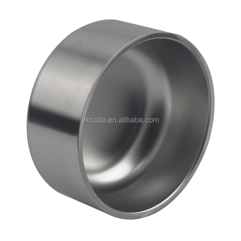 
Customizable Non slip 42oz 64oz stainless steel vacuum pet bowl Pet Supplies pet food feeder bowl for dog and cat 