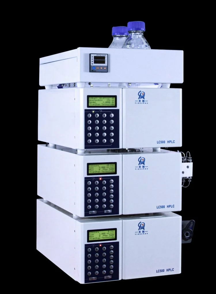 2 pumps gradient chromatography system HPLC machine used in food/medical/chemical industries