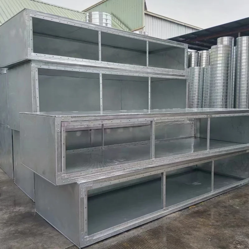 Система HVAC воздуховода и диффузора распределительная коробка/Глушитель для уменьшения шума