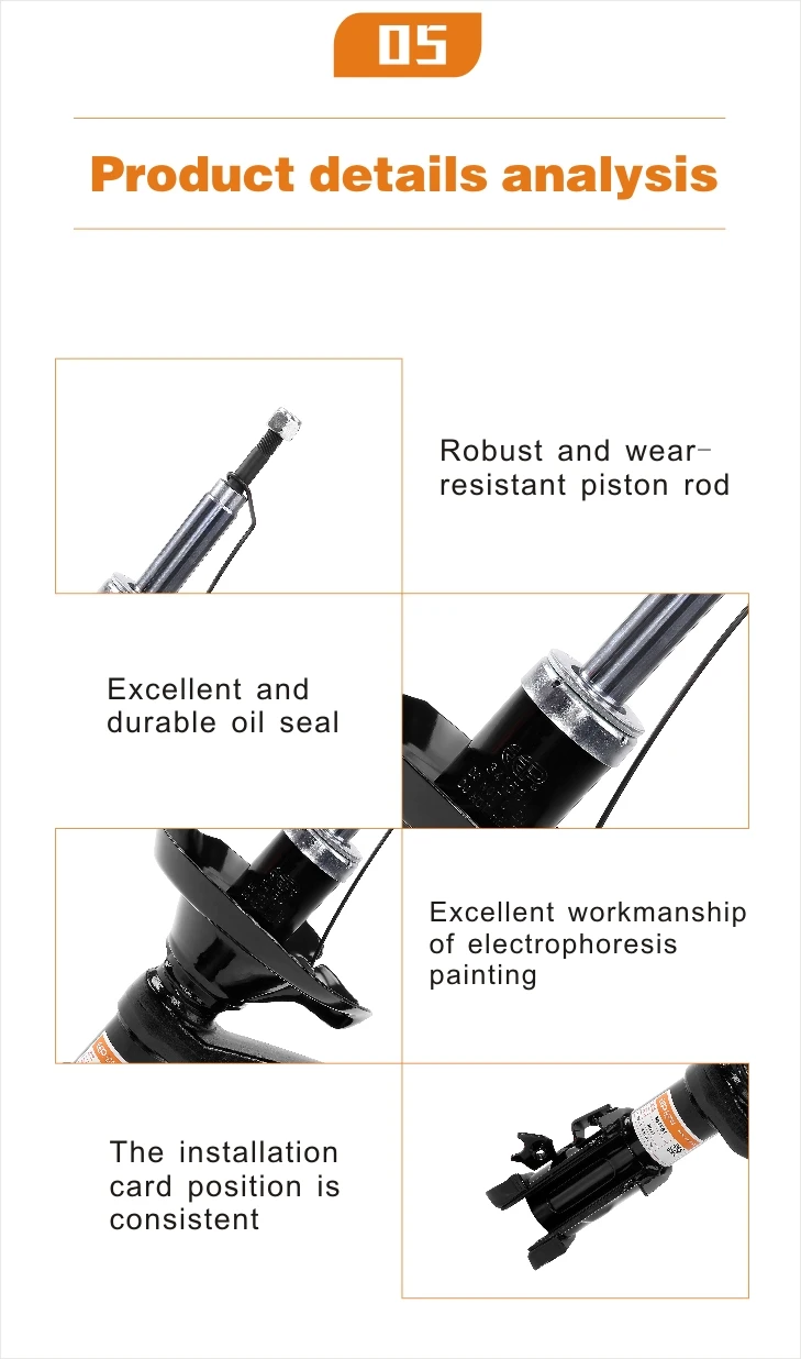 EEP Brand Auto Shock Absorbers For MAZDA FAMILIA BG323 333133