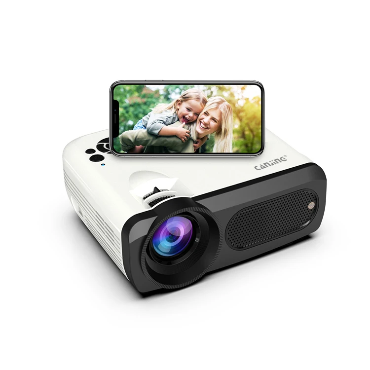 Amazon Популярные глаза для детей и студентов защита Родной 720P поддержка 1080PHD кинопроектор мини светодиодный проектор