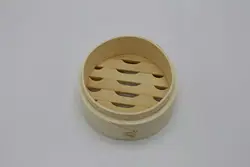 Popular New Style Edge Bamboo Steamer Reusable Bamboo Steamer Rice Dim Sum High Temperature Resistant