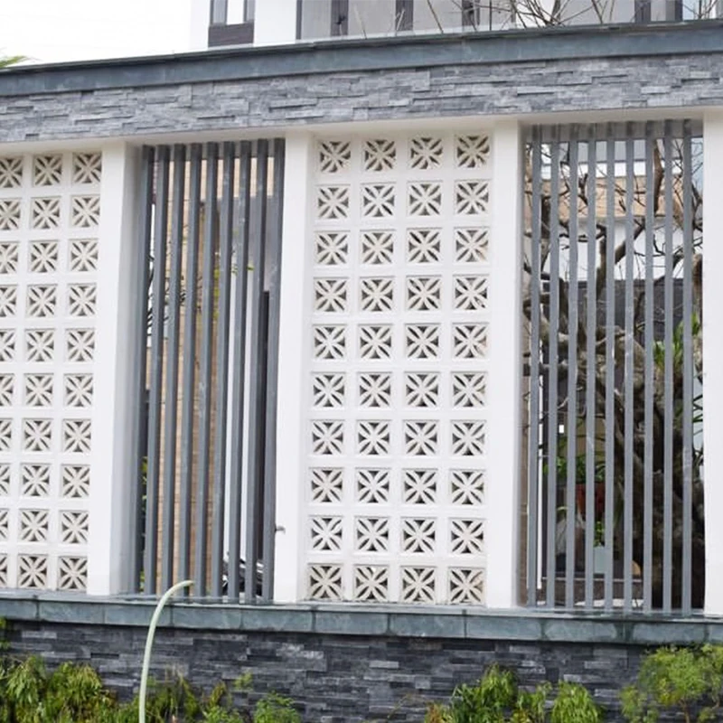 Premium Quality Concrete Cement Breeze Block Wall Great Material Cement Tile Design Concrete Brick