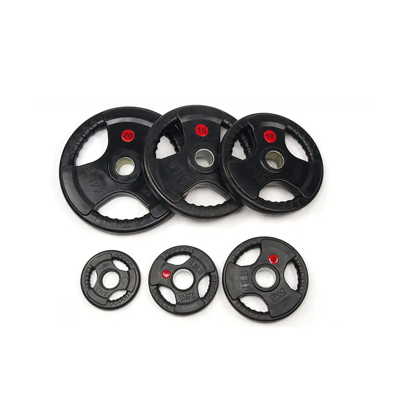 wholesale gym fitness equipment rubber discs weight plate for gym use