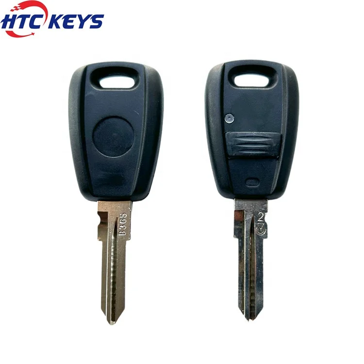 Auto key 1 Button Remote key Shell Black Color Silca GT15R blade for f-iat