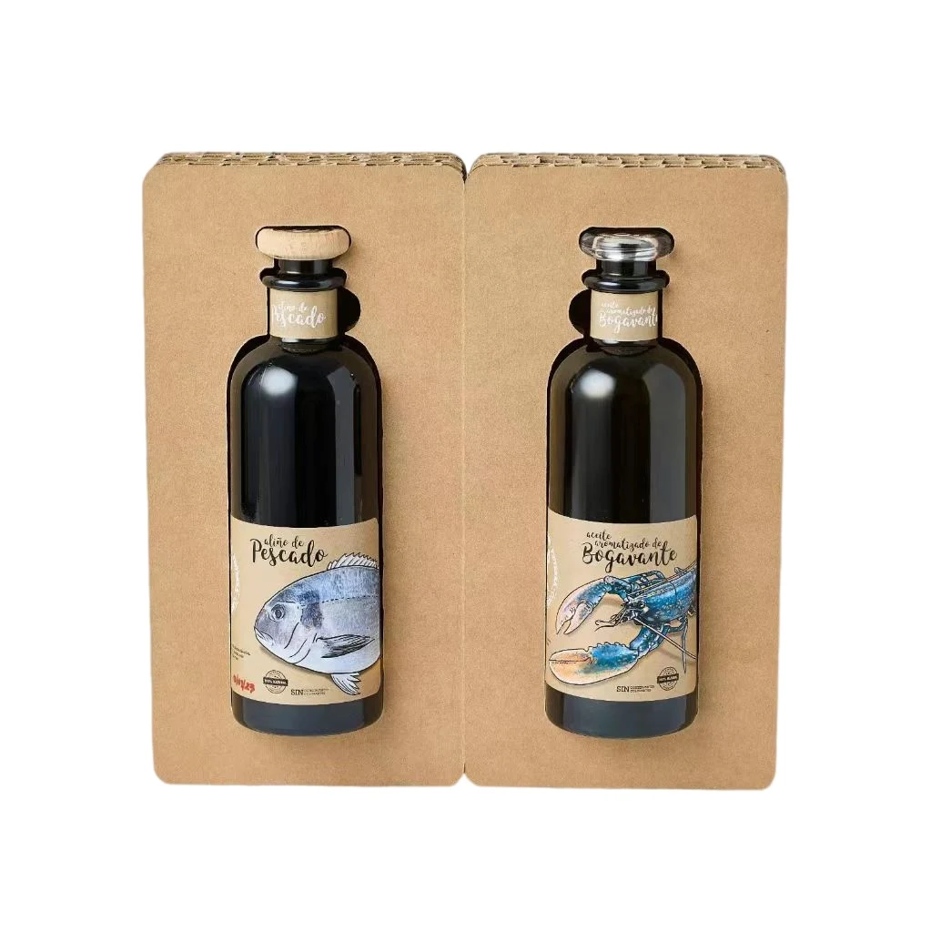 Wine Packaging Box 100% Eco-friendly New Design Alcohol Gift Boxes Packaging Liquor Bottle