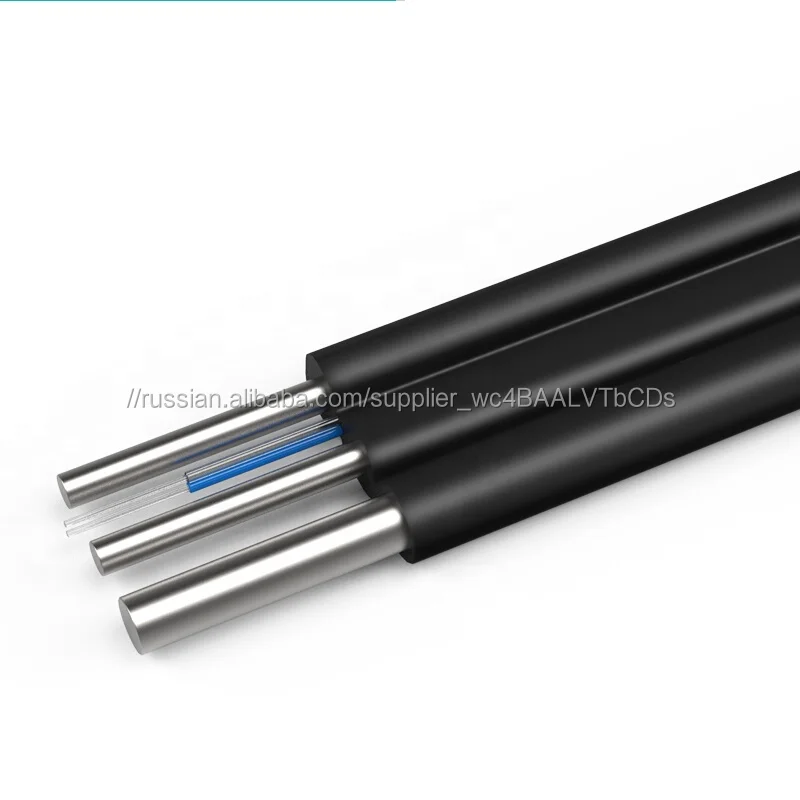 Открытый Кабо Fibra Optica падение 2fo Cabo Sustentavel 1000 м один режим G657A1 G652D 1 Core FTTH волокно-оптический кабель