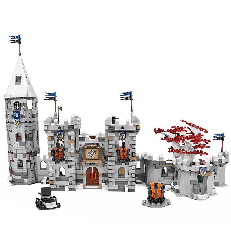 k101 2217+pcs/set moc Winterfell create Building Blocks Bricks Kids Christmas Gifts