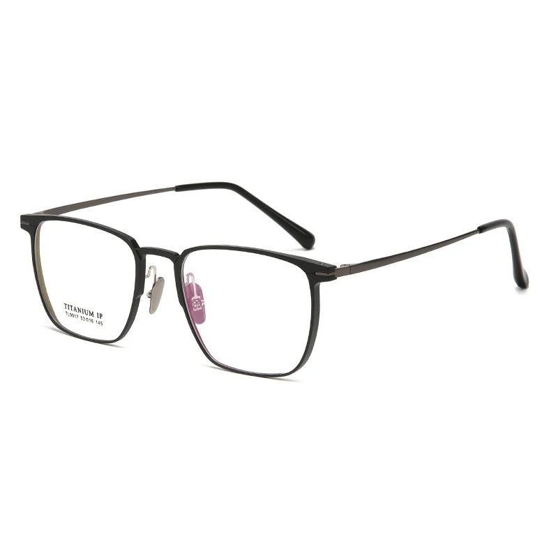 9018 Glasses Frame Titanium Italy Design Prescription Glasses Optical Frames Titanium Glasses Frames