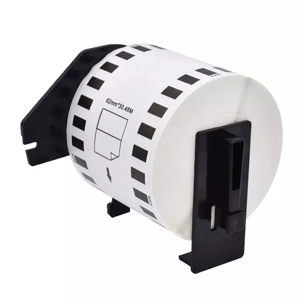 OEM High Quality Cheap 100% Compatible Brother dk-22205 dk22205 dk 2205 62mm*30.48m DK Roll Thermal Label