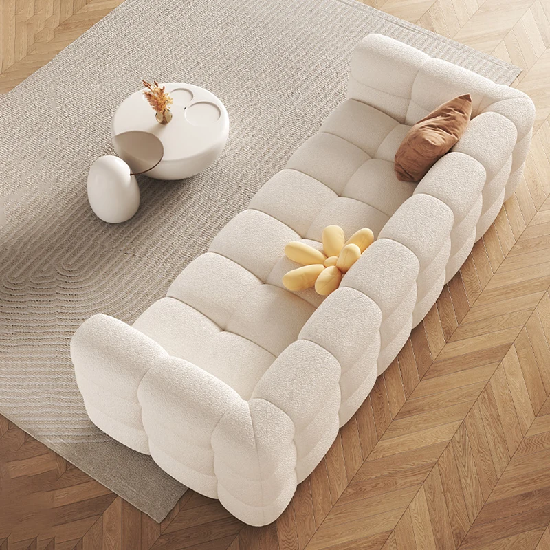 Wholesale modern sectional sofas set furniture manufacturer comfortable white fabric couches sofa