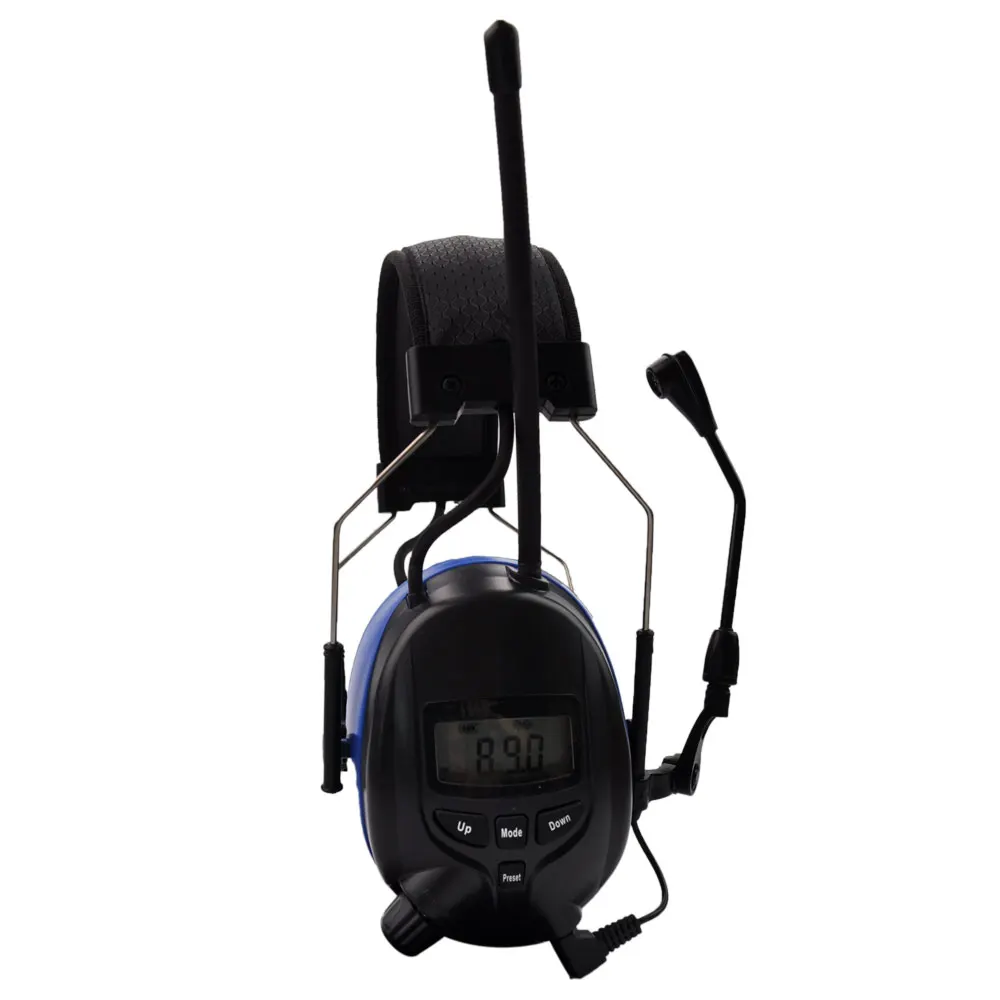 Electronic Hearing Protector with AM/FM Radio safety earmuff Active Noise Cancelling Blue Tooth earmuff