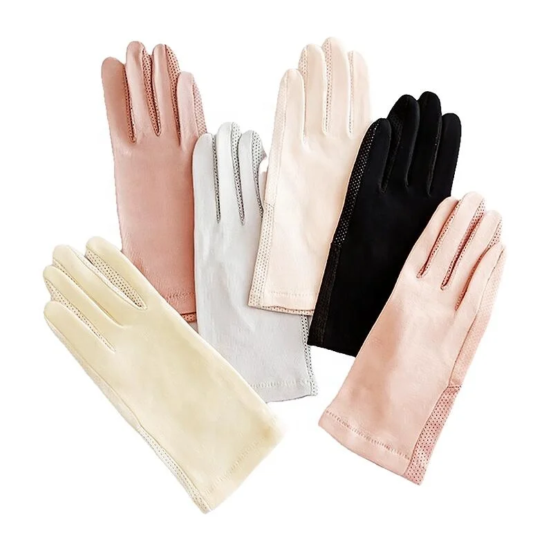 Wholesale price Summer Sun protection UV ladies Gloves For touchscreen outdoor riding Women Driving Gloves